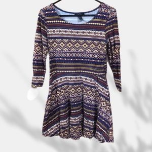 🇺🇸 Aztec Skater Dress